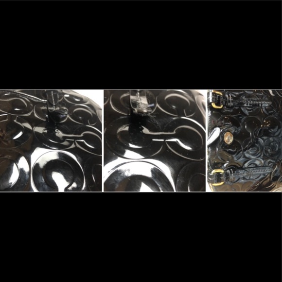 *SOLD*Coach Peyton Embossed Patent Crossbody Bag - Picture 5 of 16